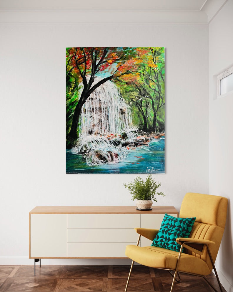 AUTUMN CASCADE PRINTS