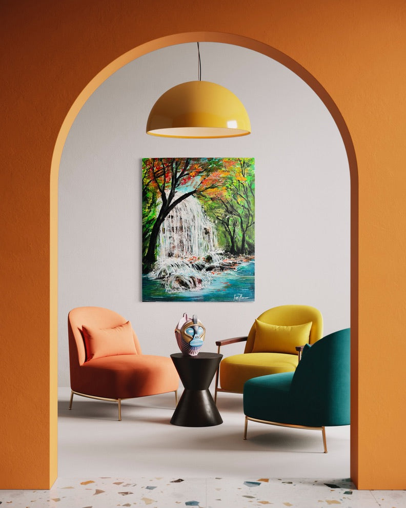 AUTUMN CASCADE PRINTS