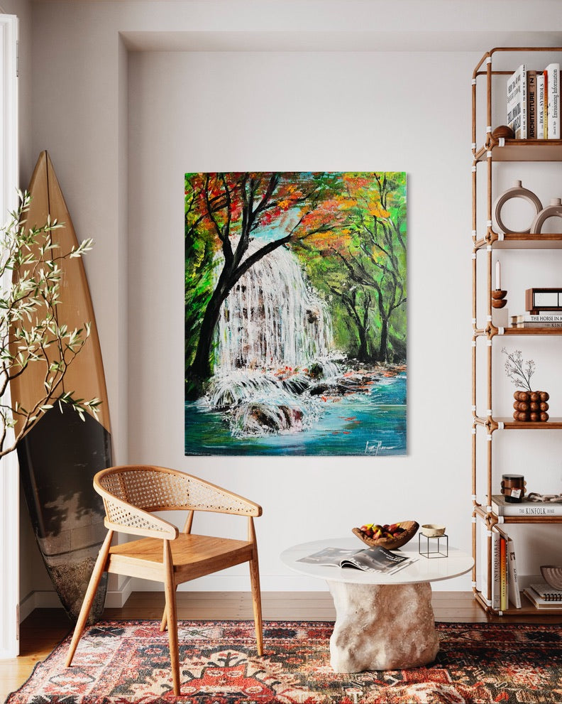 AUTUMN CASCADE PRINTS