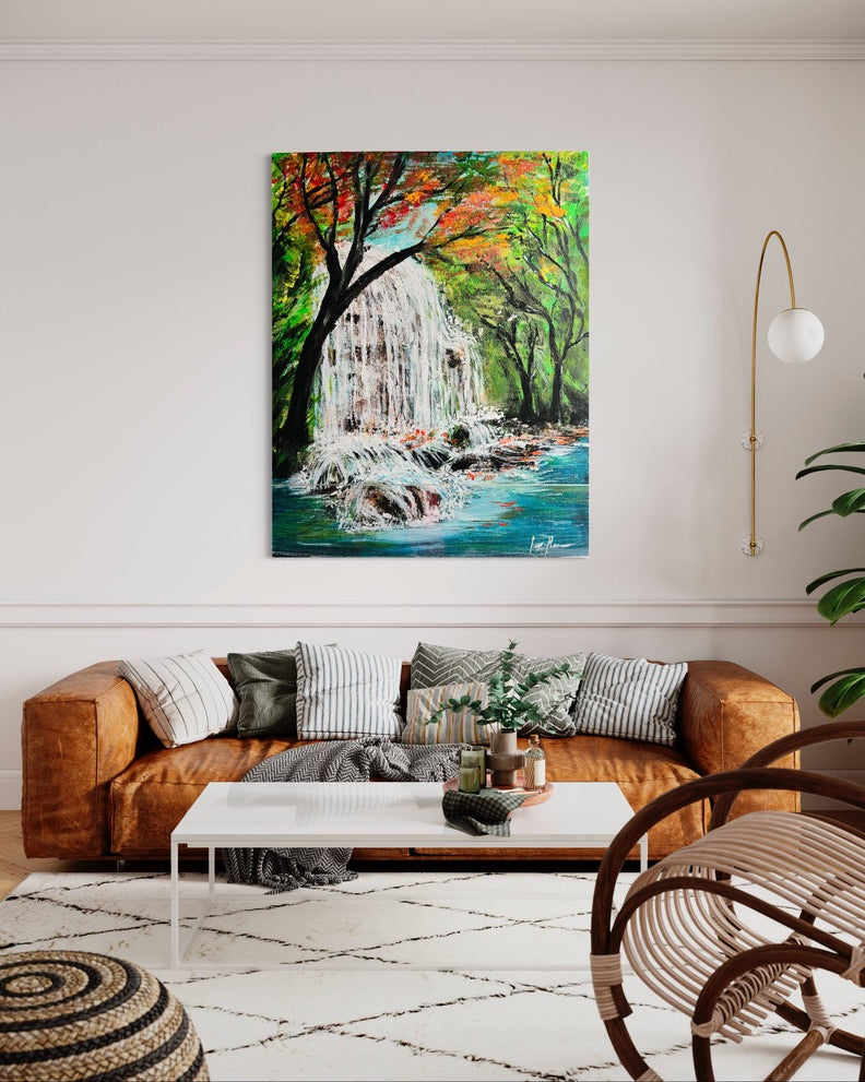 AUTUMN CASCADE PRINTS