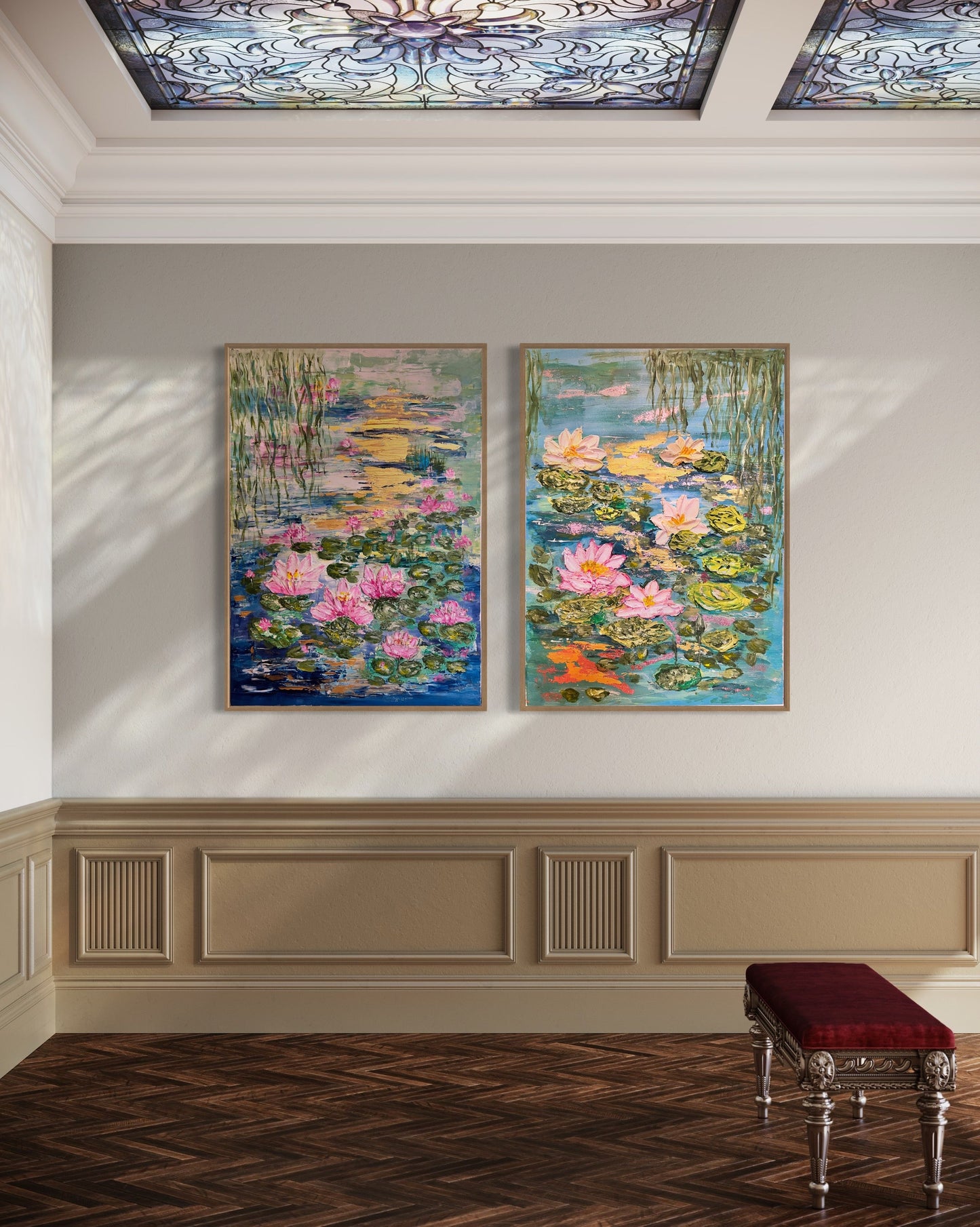 DIVINITY- TEXTURED PAINTING PRINTS