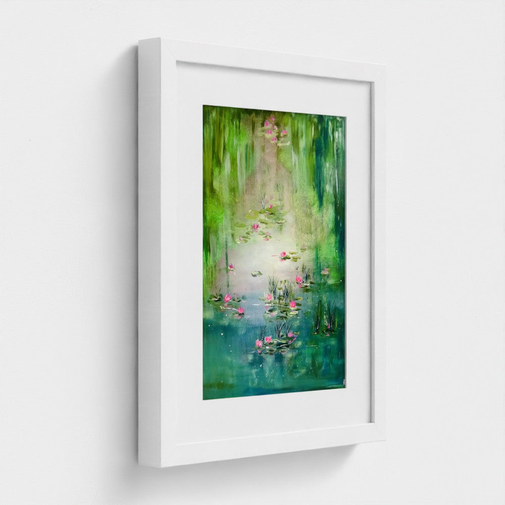 LIVING A DREAM | Mounted Print | Framed