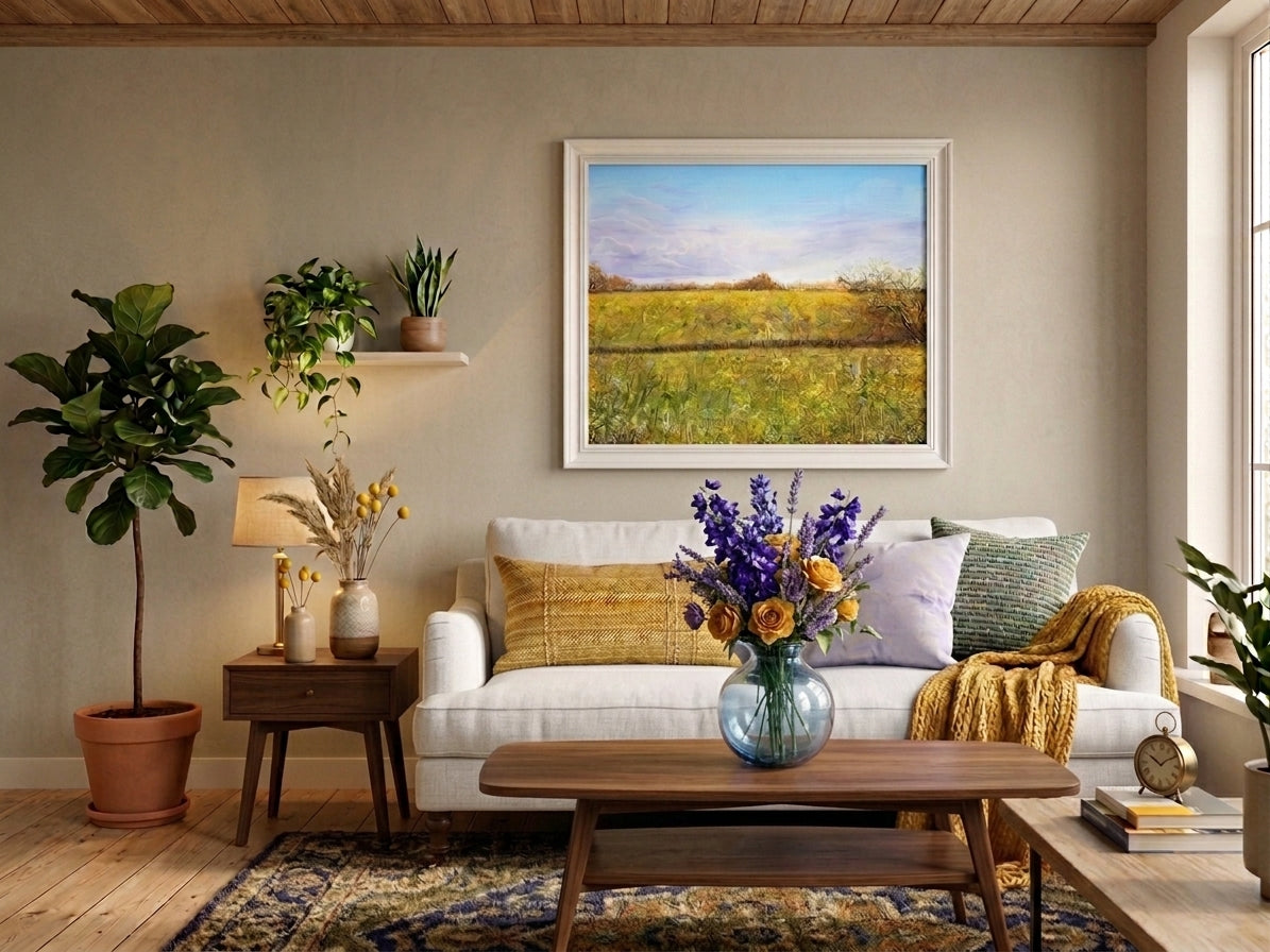 How to introduce colours into your room using an artwork as a guide?