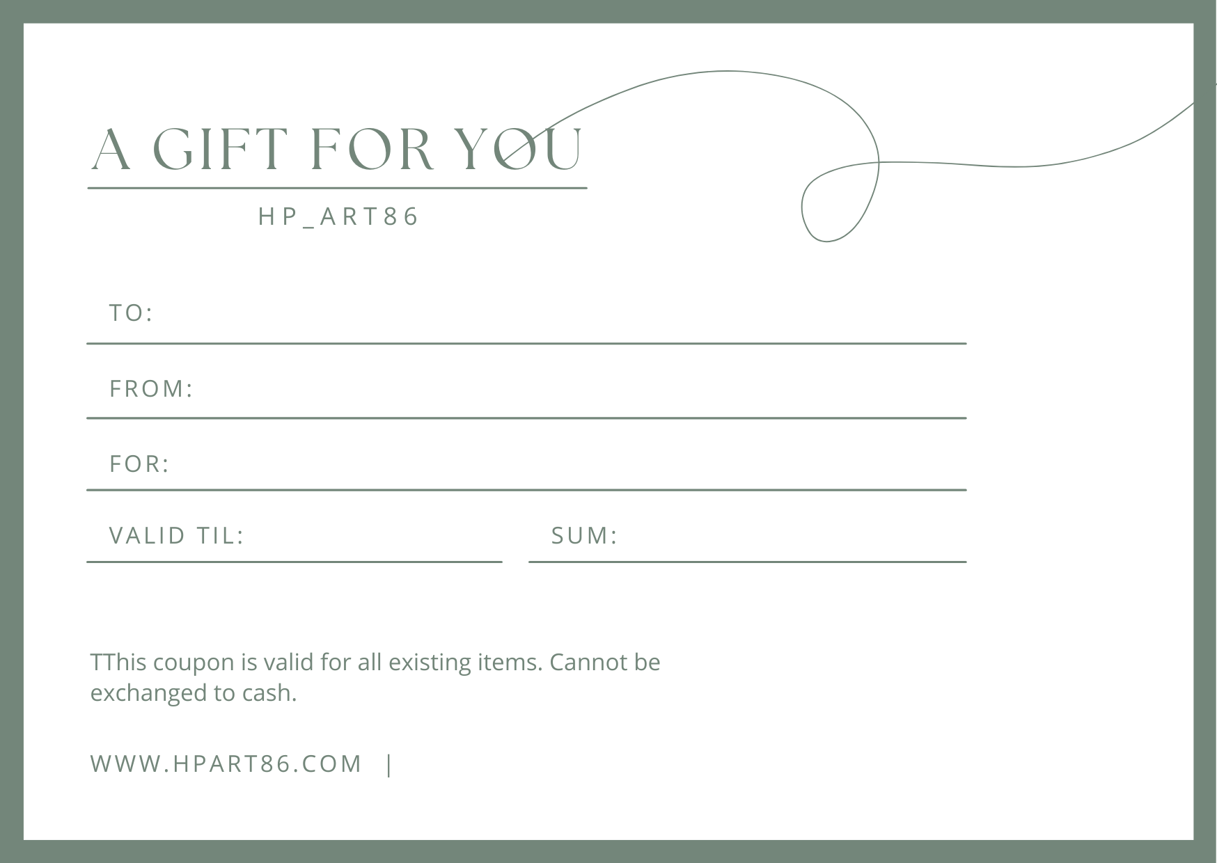 HP_ART86 GIFTCARD 10