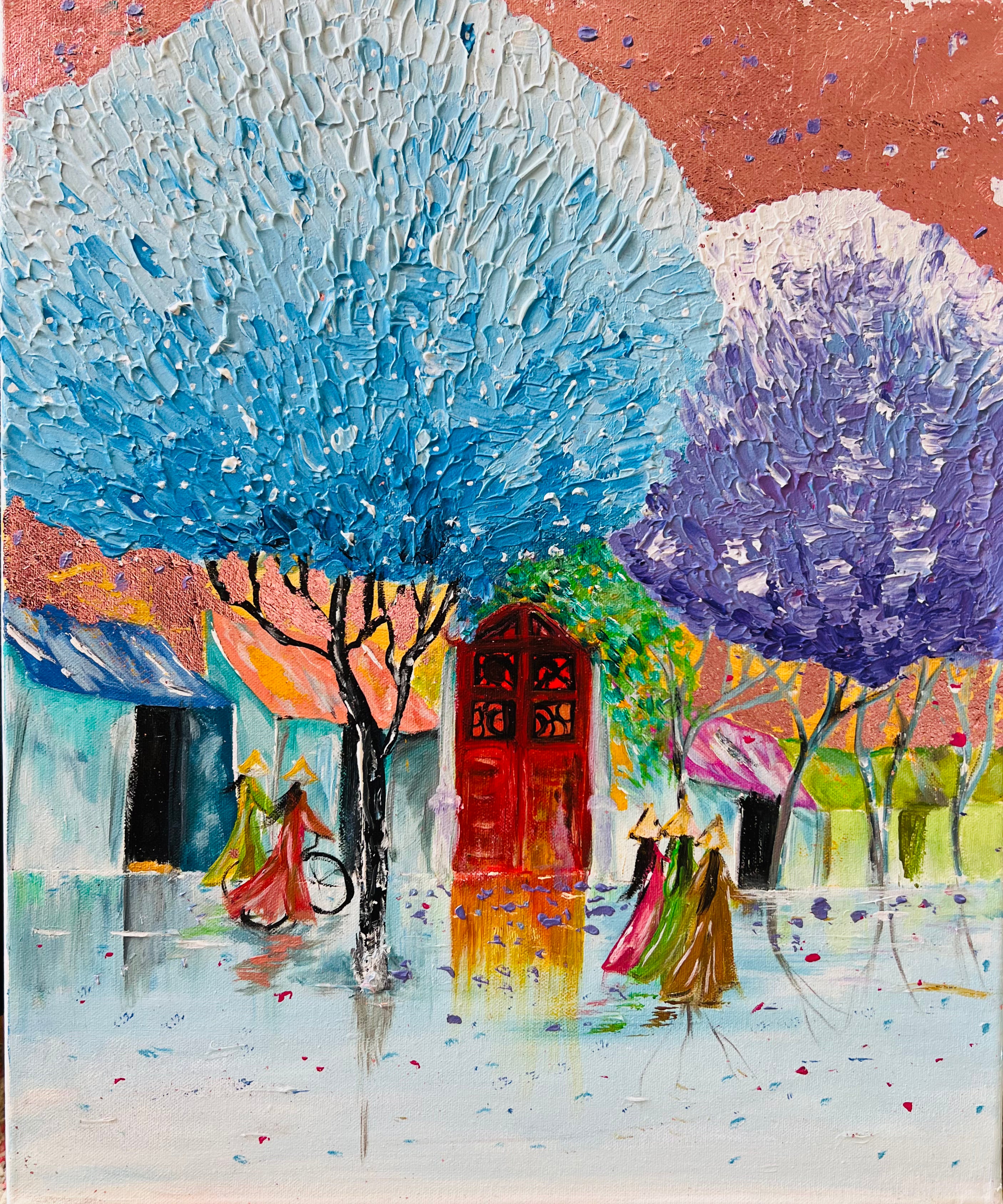 A6 GREETING CARD - HANOI OLD STREET