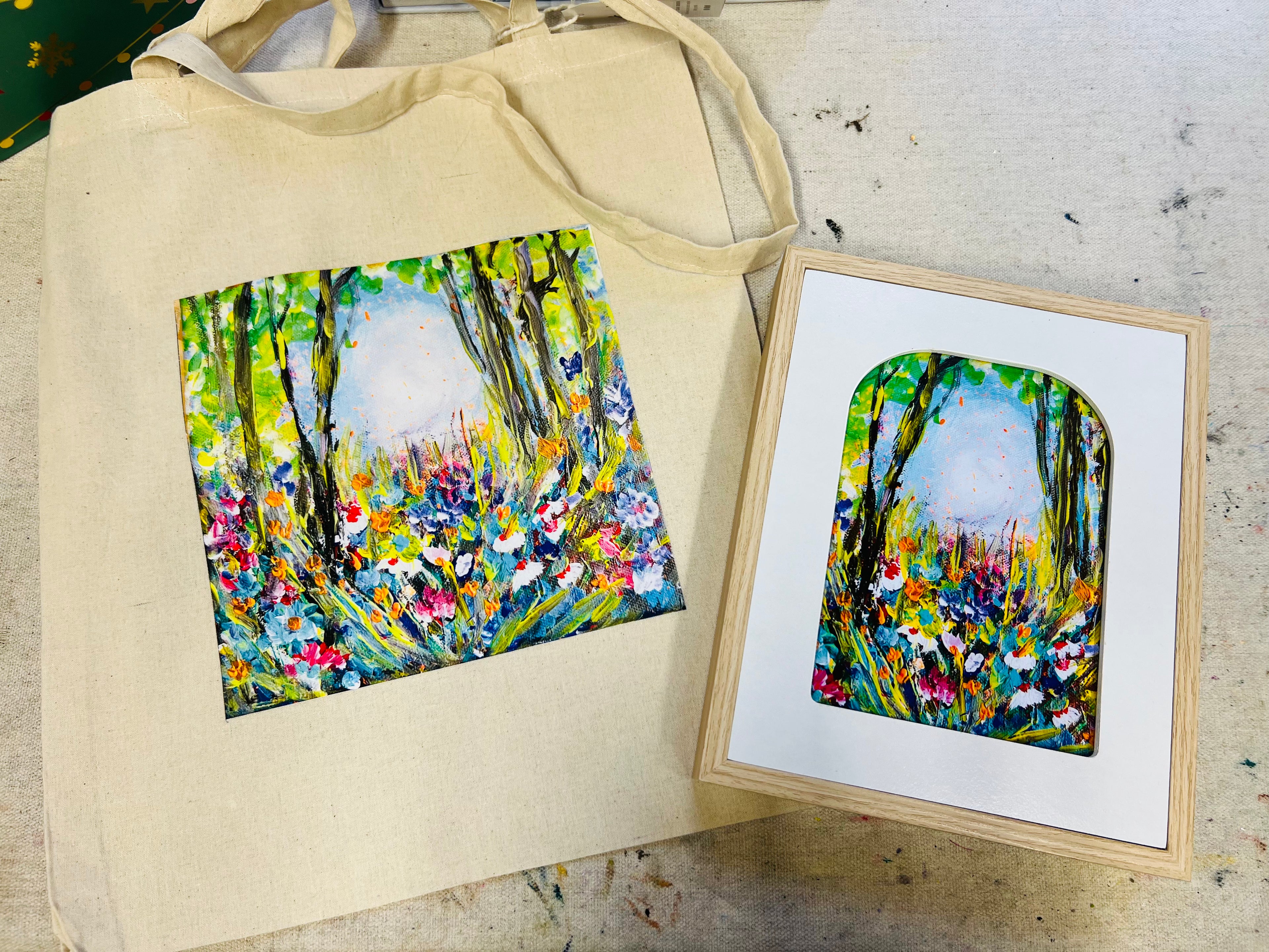 'SYMPHONY OF FLOWERS' 3 PIECES GIFTSET