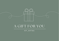 HP_ART86 gift card design with gift icon and 'A GIFT FOR YOU' text