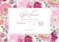 Gift voucher £50, never expired