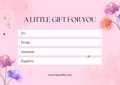 HP Art86 gift card with To, From, Amount, and Expires fields and www.hpart86.com