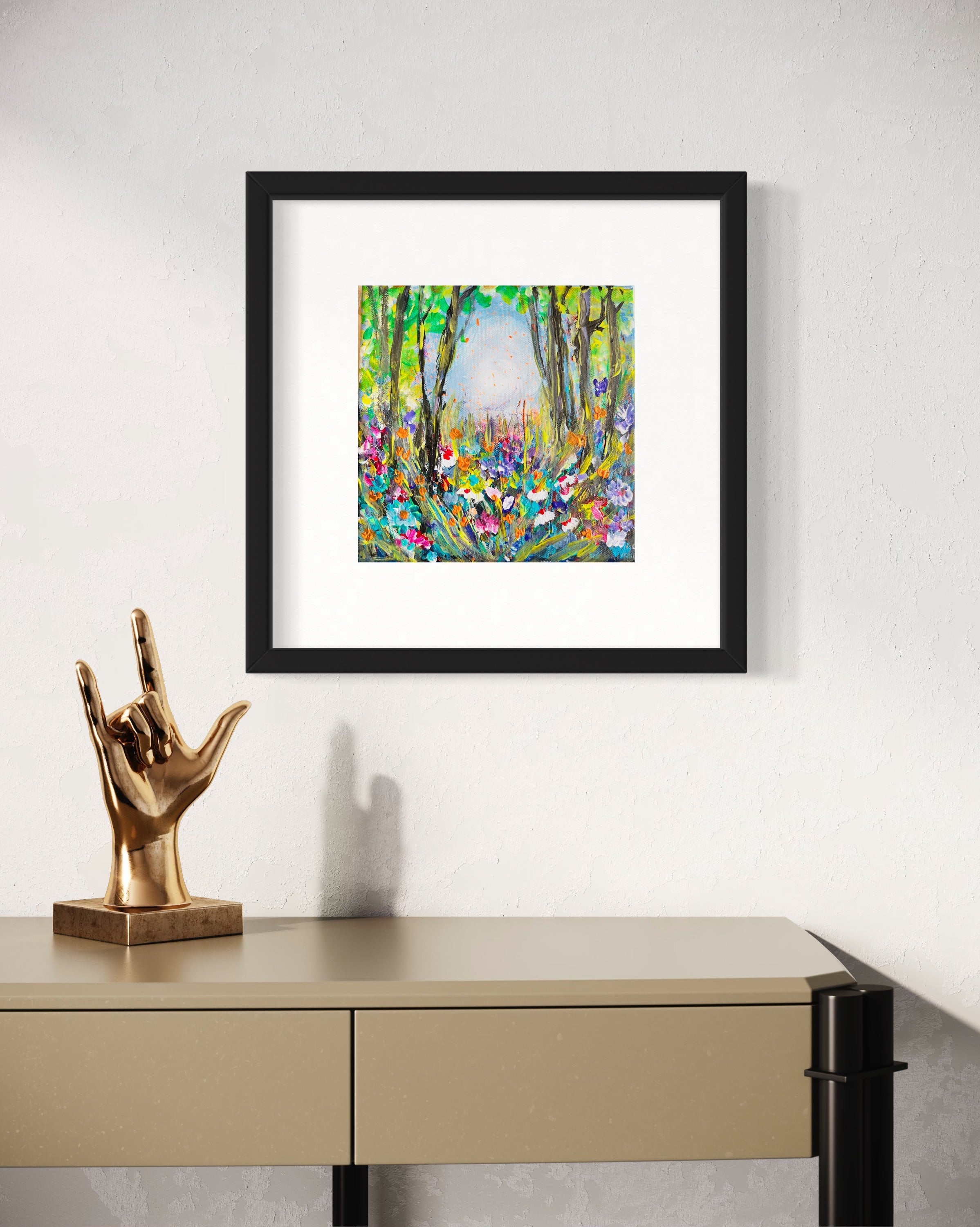 SYMPHONY OF FLOWERS (Framed)