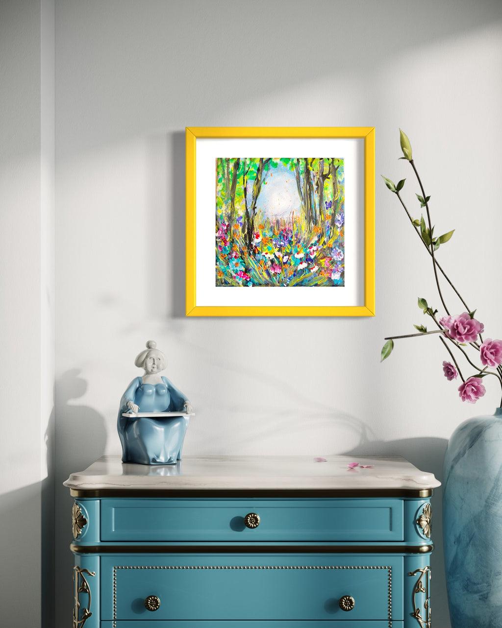 SYMPHONY OF FLOWERS (Framed)