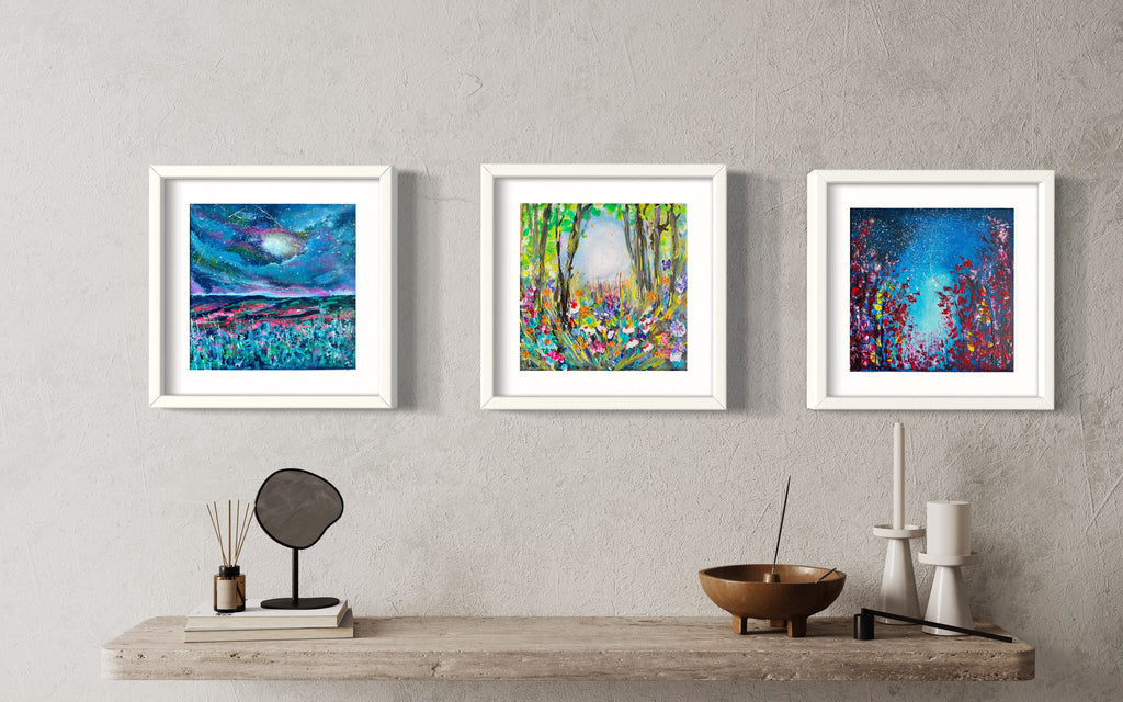 SYMPHONY OF FLOWERS (Framed)