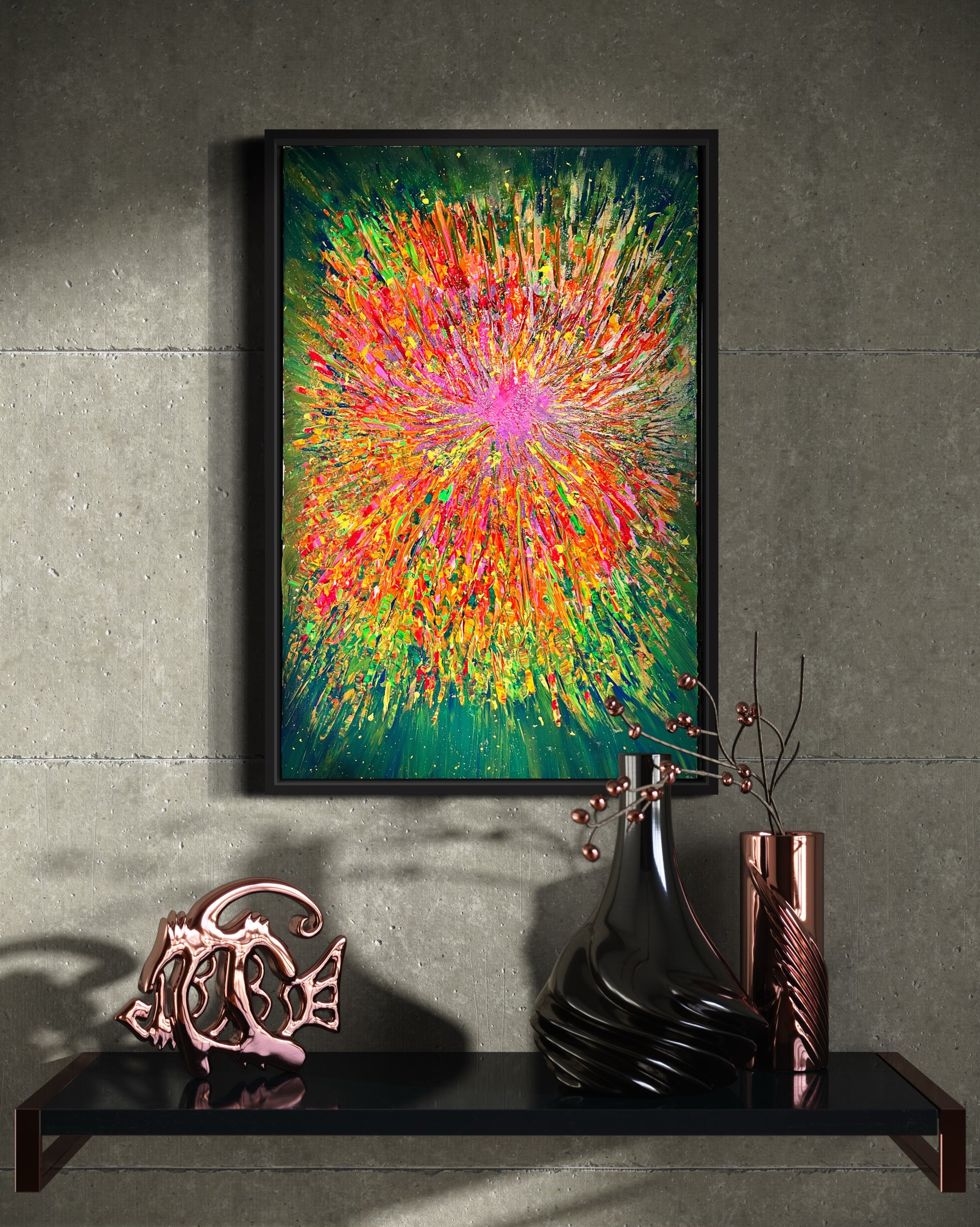 THE BEGINNING (Framed)