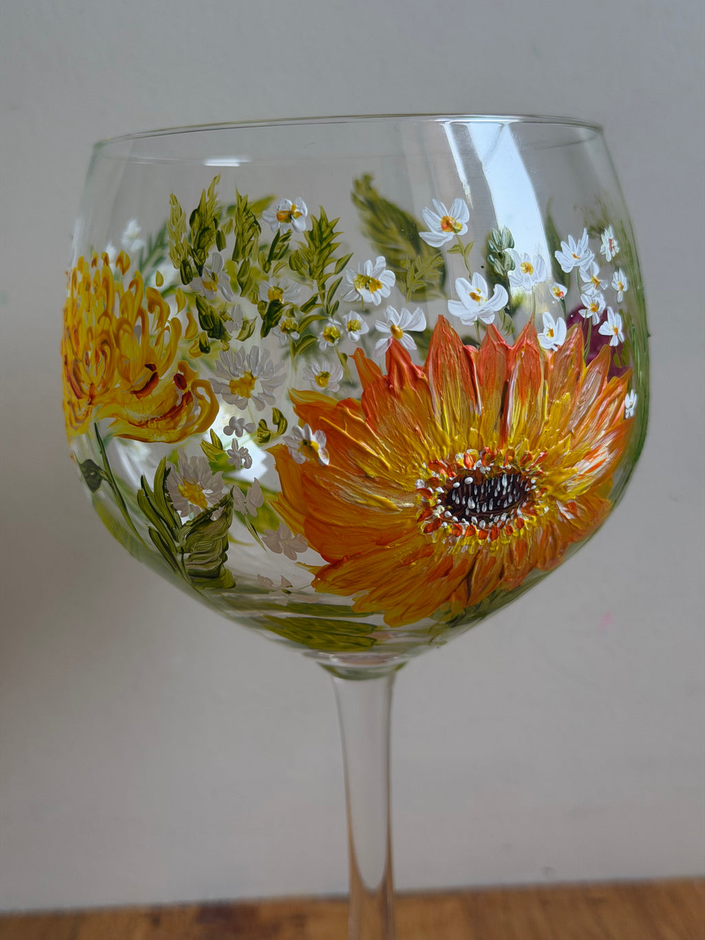 Hand-painted glassware - gift idea