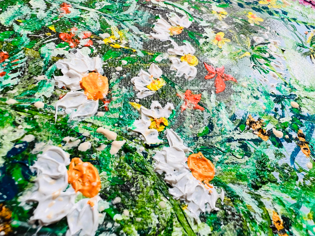 BAREFACE BEAUTY Wildflowers inspiration colourful artwork