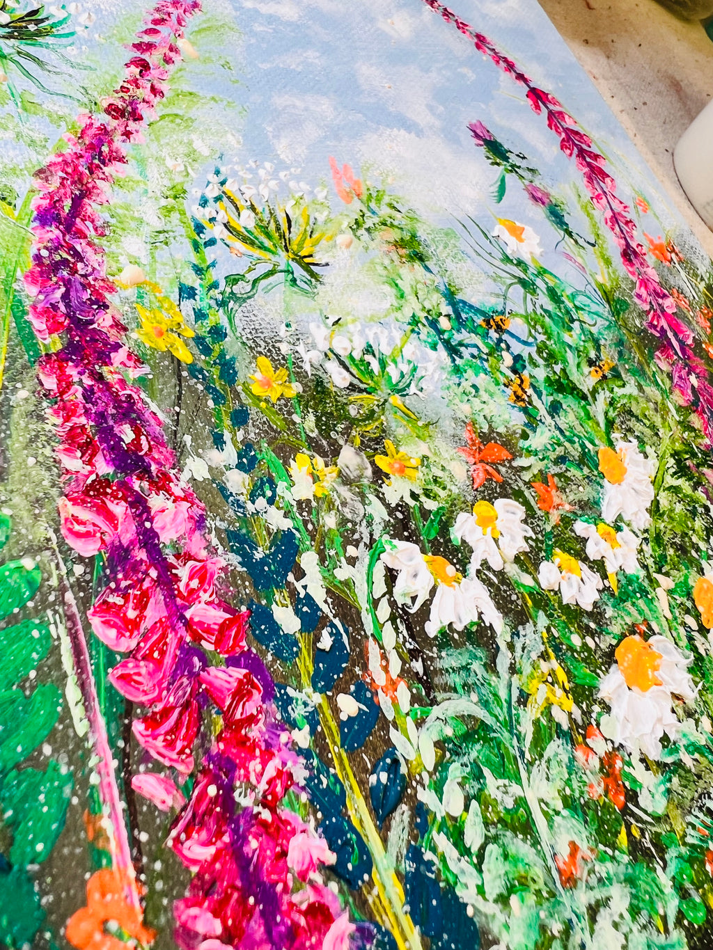 BAREFACE BEAUTY Wildflowers inspiration colourful artwork