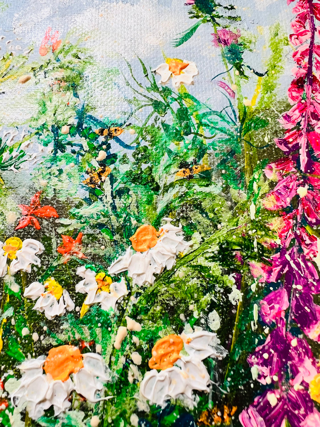 BAREFACE BEAUTY Wildflowers inspiration colourful artwork