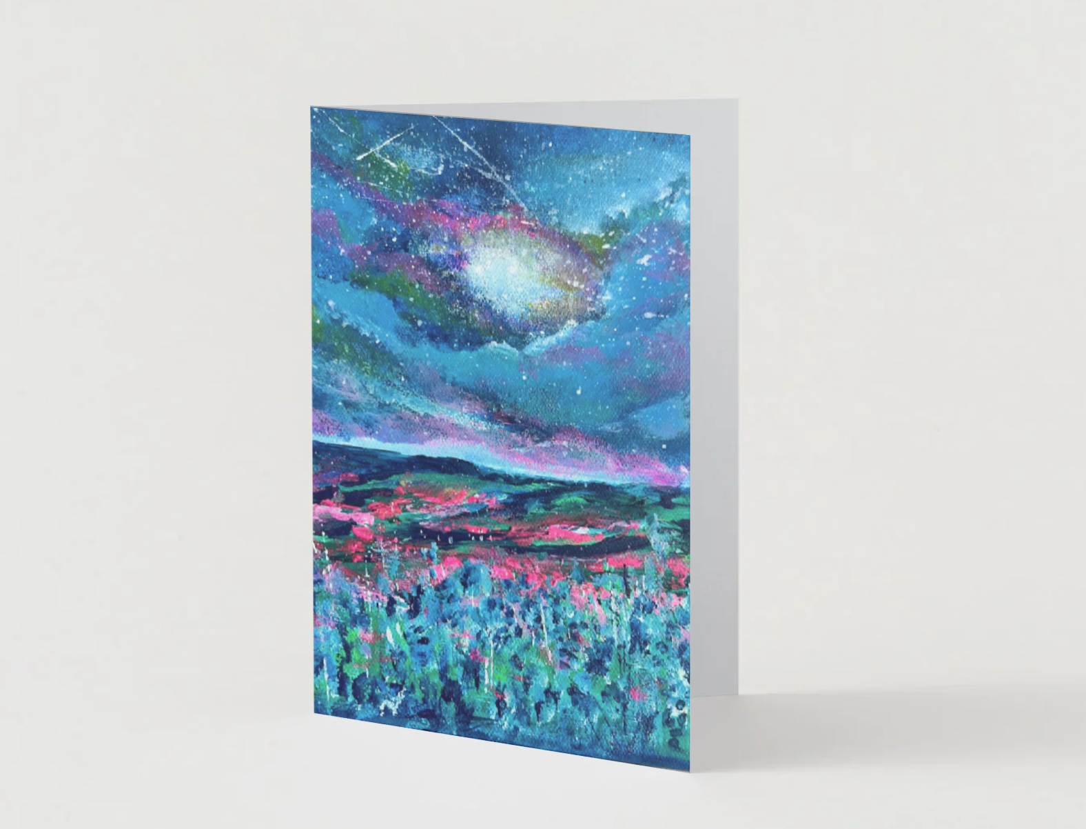A6 GREETING CARD - UNDER STARS