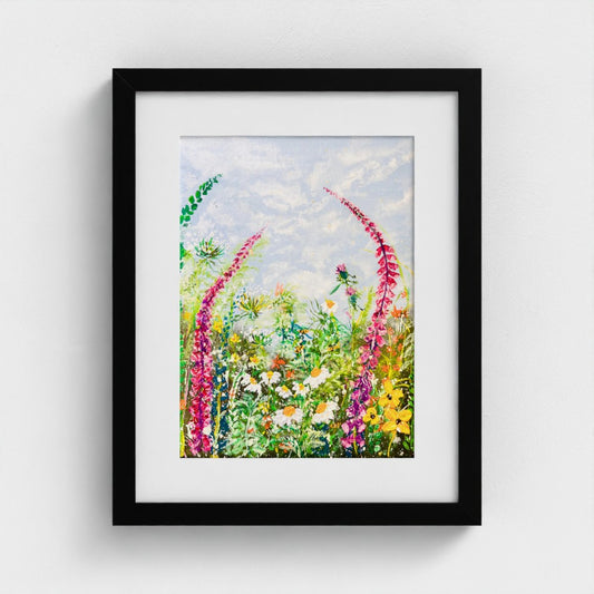 WILDFLOWERS | Mounted Print | Framed