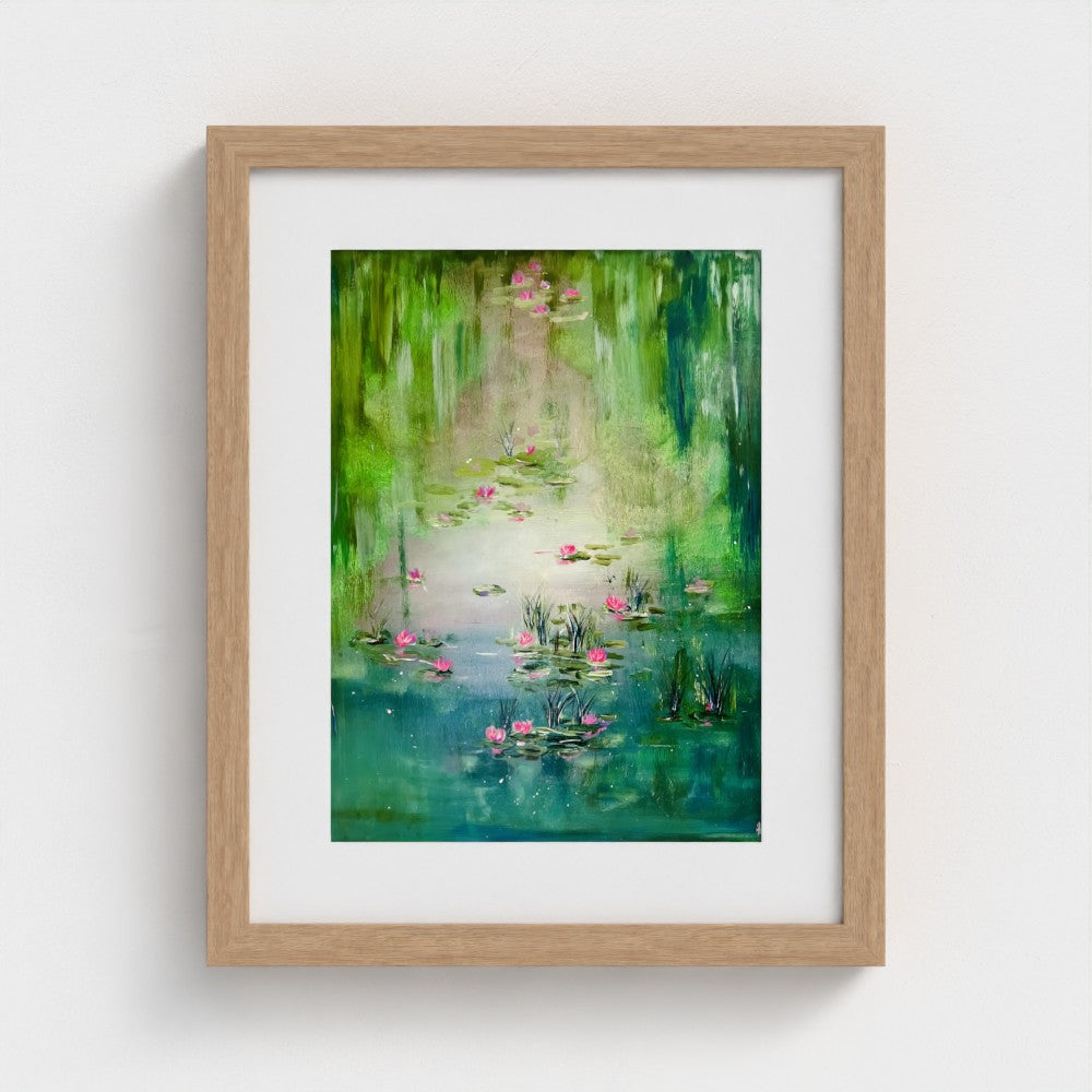 LIVING A DREAM | Mounted Print | Framed