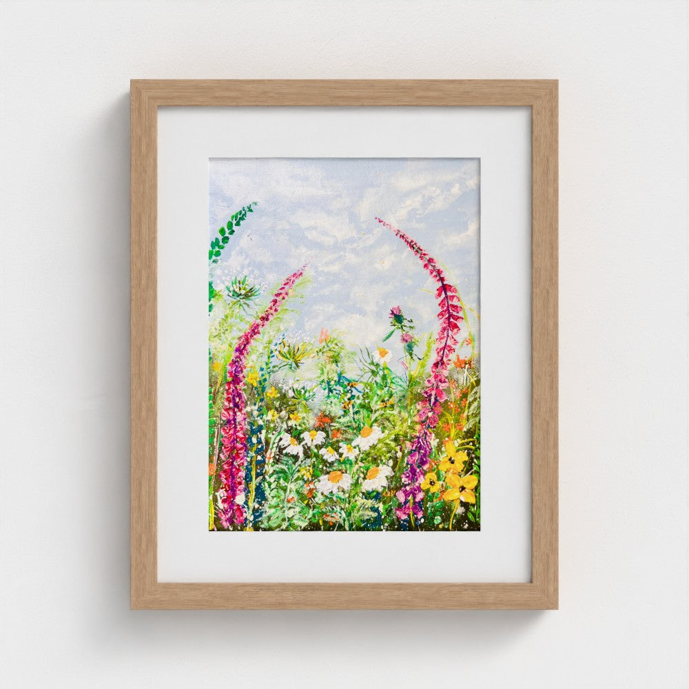 WILDFLOWERS | Mounted Print | Framed