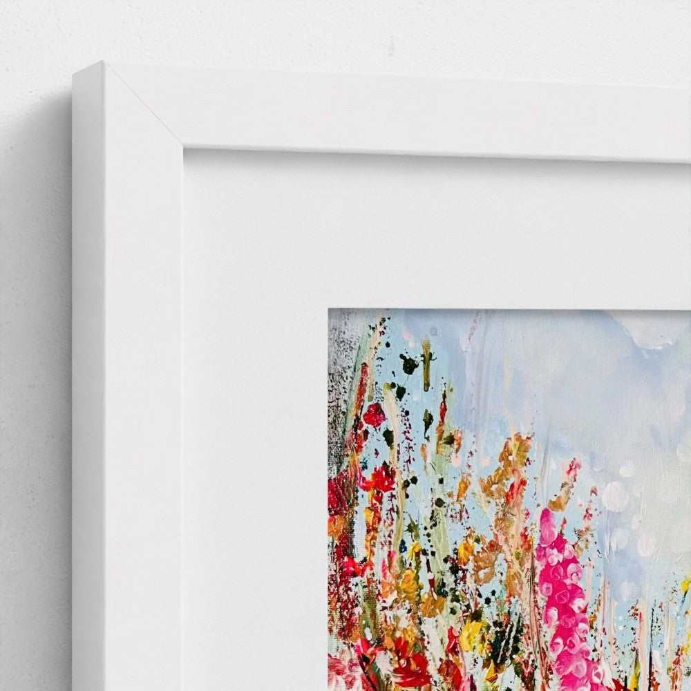 POPPIES MEADOW| Mounted Print | Framed