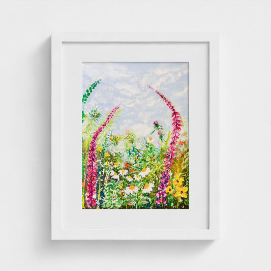 WILDFLOWERS | Mounted Print | Framed