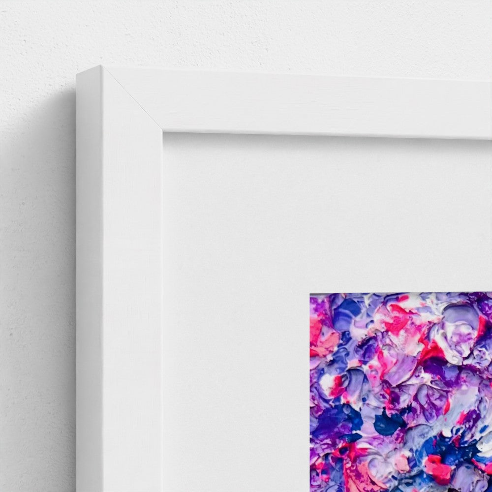 CHERRY ROAD| Mounted EMA 200gsm Fine Art Print | Framed